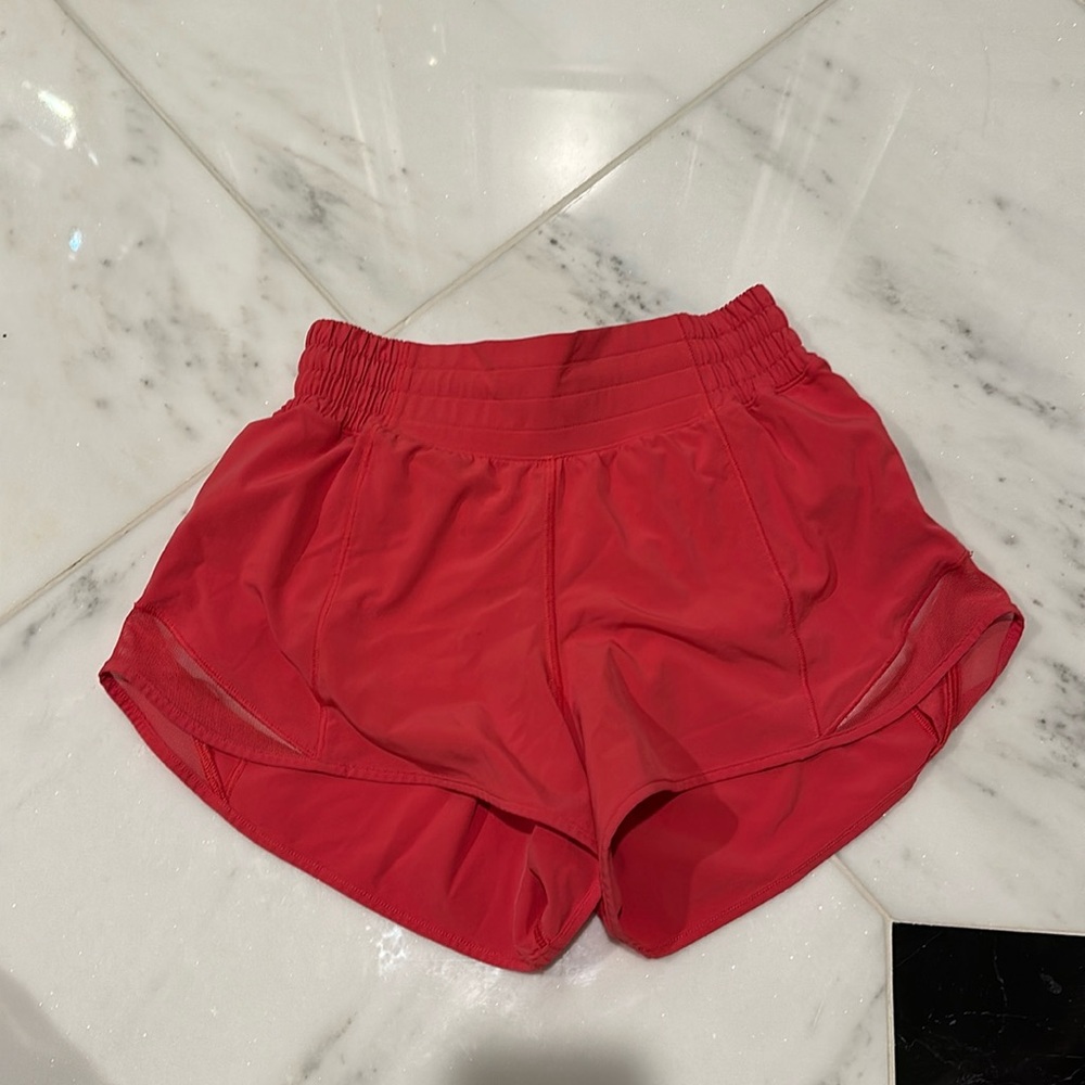High Rise Lululemon Hottie Hot Shorts